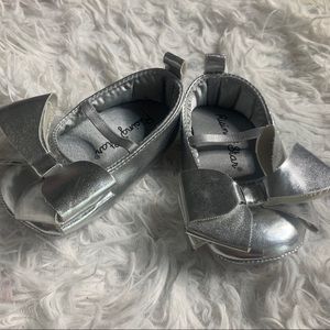 Silver Bow shoes